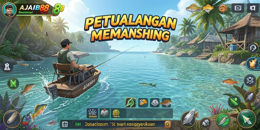 Tangkapan besar dalam gameplay AJAIB88 yang menantang.
