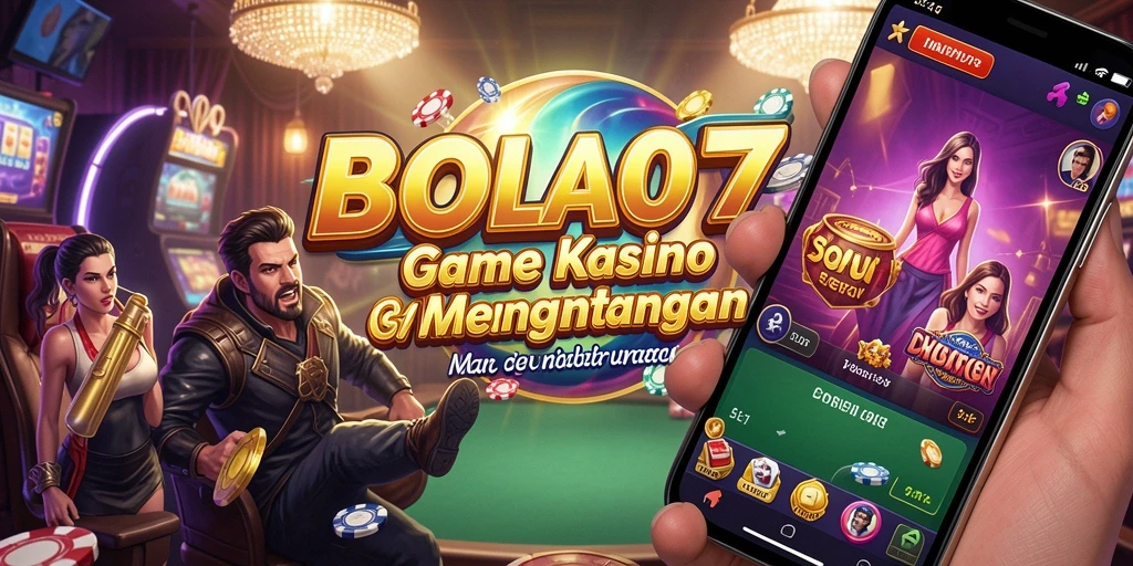 Screenshot gameplay BOLA07 menampilkan keseruan bermain kasino.
