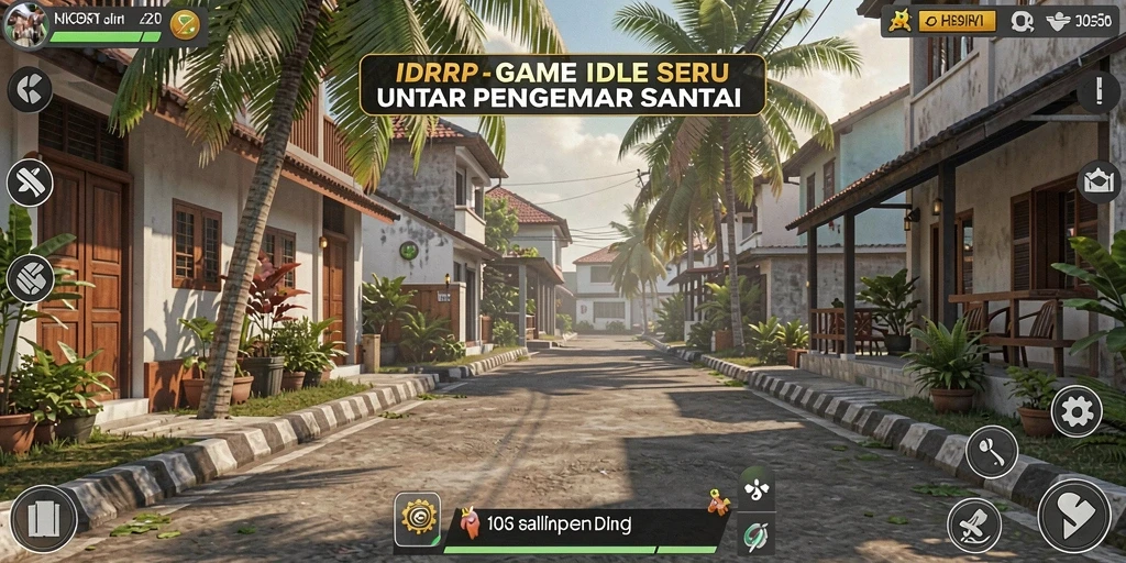 Tampilan gameplay IDRRP yang memukau dan menyenangkan.
